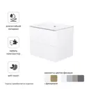 Комплект фасадов для тумбы Iddis Lahta 60 см LAH60W0i89 МДФ цвет белый