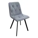 Кухонный стул Терминал Т006 Rokko dream grey 86x53x44 см велюр цвет светло-серый