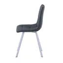 Кухонный стул Huafeng Mia 89x53x44.5 см искусственная кожа цвет синий/белый