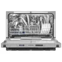 Встраиваемая посудомоечная машина Meferi MDW4563 COMPACT POWER 55 см 6 программ цвет серебристый