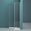Душевой уголок BelBagno KRAFT-P-1-100-C-Cr-R 100x100см