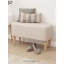 Банкетка Monofix Киус 70x42x70 см цвет бежевый
