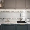 Плитка настенная Kerama Marazzi Монпарнас 8.5x28.5 см 1.07 м² глянцевая цвет белый