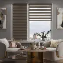 Рулонная штора Evoli День-Ночь 68x170 см цвет мокко