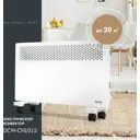 Конвектор электрический Domfy DCW-CH1015 с механическим термостатом 1500 Вт