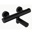 Смеситель для ванны и душа ESKO LINE EL_L4034Black термостатический с поворотным изливом цвет черный