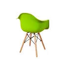 Комплект кухонных стульев 2 шт Derstuhl 330 wood 43x82x60 см полипропилен цвет салатовый