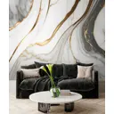 Фотообои флизелиновые Dekor vinil Мрамор в серых оттенках 300x270 см 9196_dv