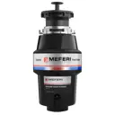 Кухонный измельчитель пищевых отходов Meferi Mfd380 Push Power объем рабочей камеры л 0.9 л 380 Вт 4200 об/мин цвет черный
