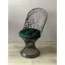 Кресло садовое Ajurio КП_02-15 Provance 44 см x 61 см x 96 см текстиль коричневый