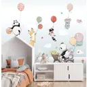 Фотообои флизелиновые Dekor vinil 300x260 см Звери на воздушных шариках