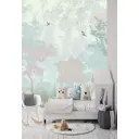 Фотообои флизелиновые Dekor vinil 200x260 см Единорог в лесу