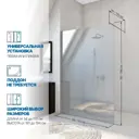 Душевая перегородка Gutewetter 873130271 81x191см серый профиль