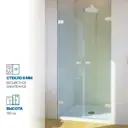 Душевая дверь Gutewetter 570008284 85см эффект стекла прозрачный распашной