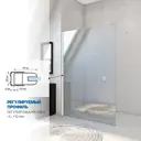 Душевая перегородка Gutewetter 549086142 73x194см белый профиль