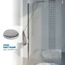 Душевая перегородка Gutewetter 761557962 40x200см серебро профиль