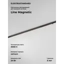 Трековый светильник линейный светодиодный Elektrostandard A069712 24 Вт магнитный желтый свет цвет серый/серебристый