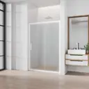 Душевая дверь Gutewetter 2324381396 175см эффект стекла матовый раздвижной