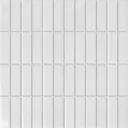 Декоративная мозаика Nsmosaic P-540 NS08PL0185nsk 30x30см цвет Белый