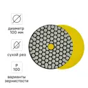 Круг алмазный гибкий шлифовальный (АГШК) Rage Dry Р100 100 мм