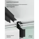 Коннектор Elektrostandard A067498 угловой жесткий для соединения трековых шинопроводов встраиваемый однофазный цвет черный