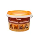 Лак акриловый универсальный SUPER DECOR полуматовый прозрачный 2.5 кг