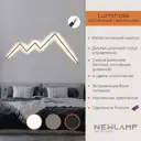 Настенный светильник светодиодный M-104304 Newlamp Luminosa с пультом управления регулируемый белый свет цвет бронза