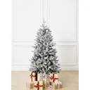 Ель новогодняя искусственная Binoshe Bourget заснеженная 240 см