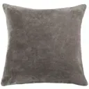 Подушка Inspire Flandria 45x45 см цвет серо-коричневый Fossil 3