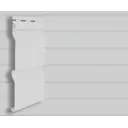 Сайдинг ПВХ MONLID корабельный брус 3 м белый 0.75 м²