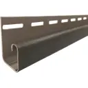 J-профиль для сайдинга MONLID цвет коричневый 3 м