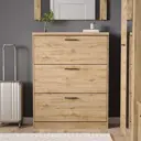 Шкаф для обуви Anrex 90x115x41 см ЛДСП цвет светло-бежевый