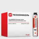 Пена монтажная Технониколь 65 Сахара профессиональная выход 65 л летняя 1000 мл 3 шт