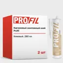 Клей монтажный Profil каучуковый 280мл 2шт