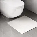 Коврик для туалета Fixsen Norde 50x50 см цвет белый