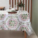 Скатерть на стол Доляна 9580634, прямоугольная, 145x300 см, цвет белый
