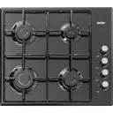 Газовая варочная панель Simfer H60Q40B411 60 см 4 конфорки цвет черный