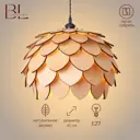 Люстра подвесная Brillight Love-24.2 1 лампа 15 м² цвет бежевый