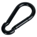 Карабин усиленный DIN 5299 5x50 мм цвет черный матовый