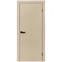 Дверь межкомнатная глухая Борно 30 90x200 см полипропилен цвет бежевый с замком и петлями