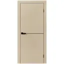 Дверь межкомнатная глухая Борно 30.1 90x200 см полипропилен цвет бежевый с замком и петлями