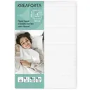 Простыня Kreaforta 200x220 см страйп-сатин цвет белый