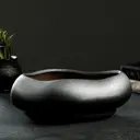 Горшок цветочный 4210163 Хорошие сувениры 24 см 0.6 л керамика серебристый