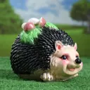 Садовая фигура Хорошие сувениры Ёжик с грибочками новый 28x20x18см