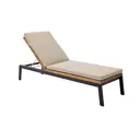 Шезлонг Joygarden Alto 35114 195x59x35 см алюминий бежевый