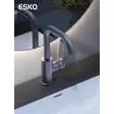 Смеситель для раковины Esko LG26MGM бесконтактный цвет темно-серый