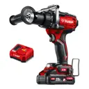 Дрель-шуруповерт аккумуляторная бесщеточная Зубр ДБ-165-21, 20 В Li-Ion 1x2 Ач