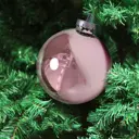 Шар ø20 см пластик розовый