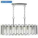 Люстра подвесная LIGHTSTAR 712164 Agave 6 ламп 12 м² цвет серебряный