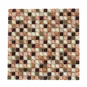 Мозаика стеклянная Керамоград Bxgs091_05 30x30 см цвет бежевый